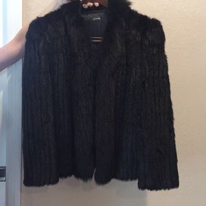 Mink and Fox fur coat